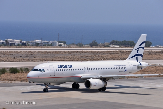Airbus A320-232 SX-DGK Aegean Airlines © Nicu Cherciu - 1